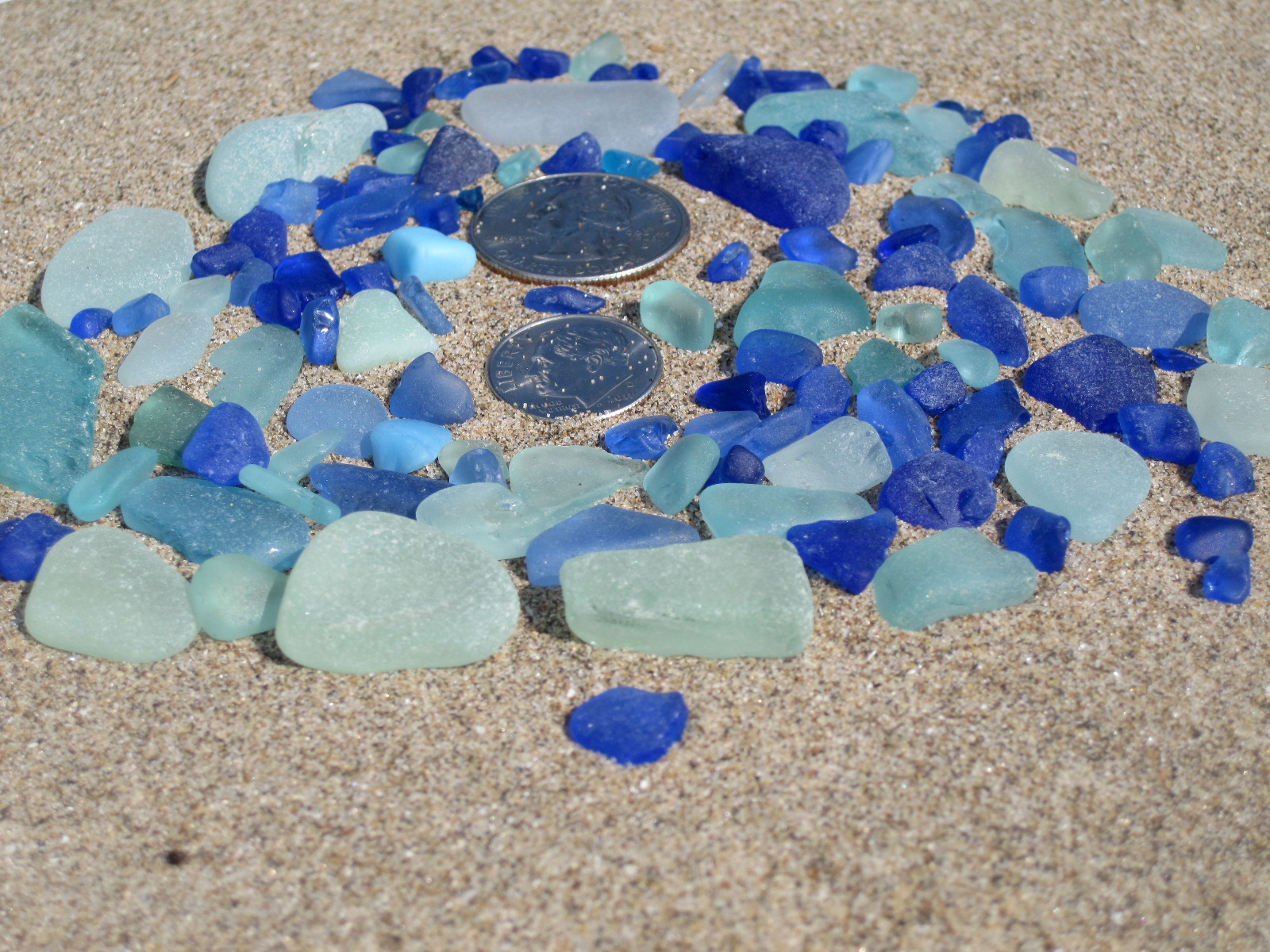 Lake Michigan Beach Glass Beach Glass Hunting... 1 Hour on a Lake