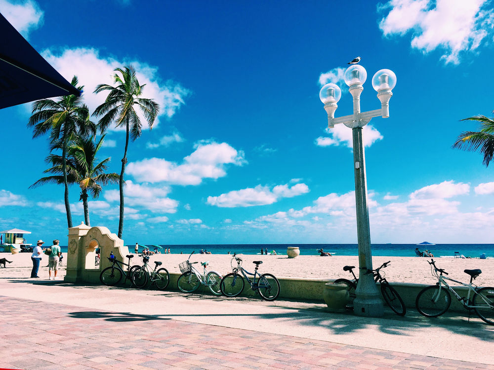The Hollywood Beach Boardwalk