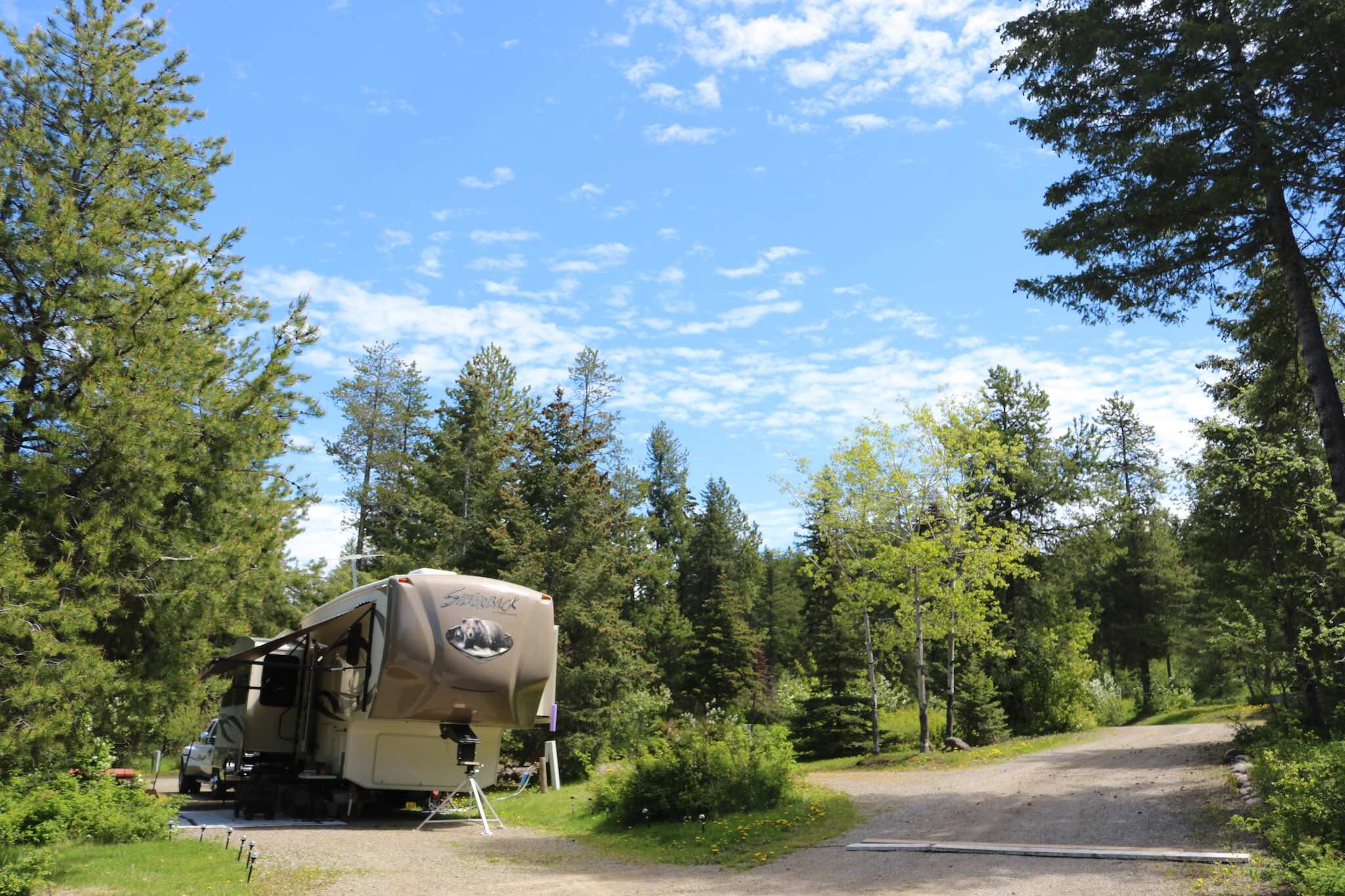 RV Sites near Glacier National Park Mountain Meadow RV Park & Cabins