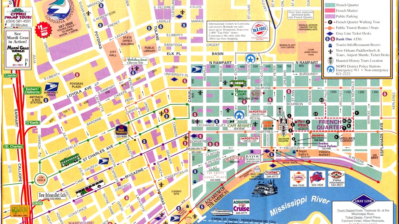 French Quarter Tourist Attractions French Choices