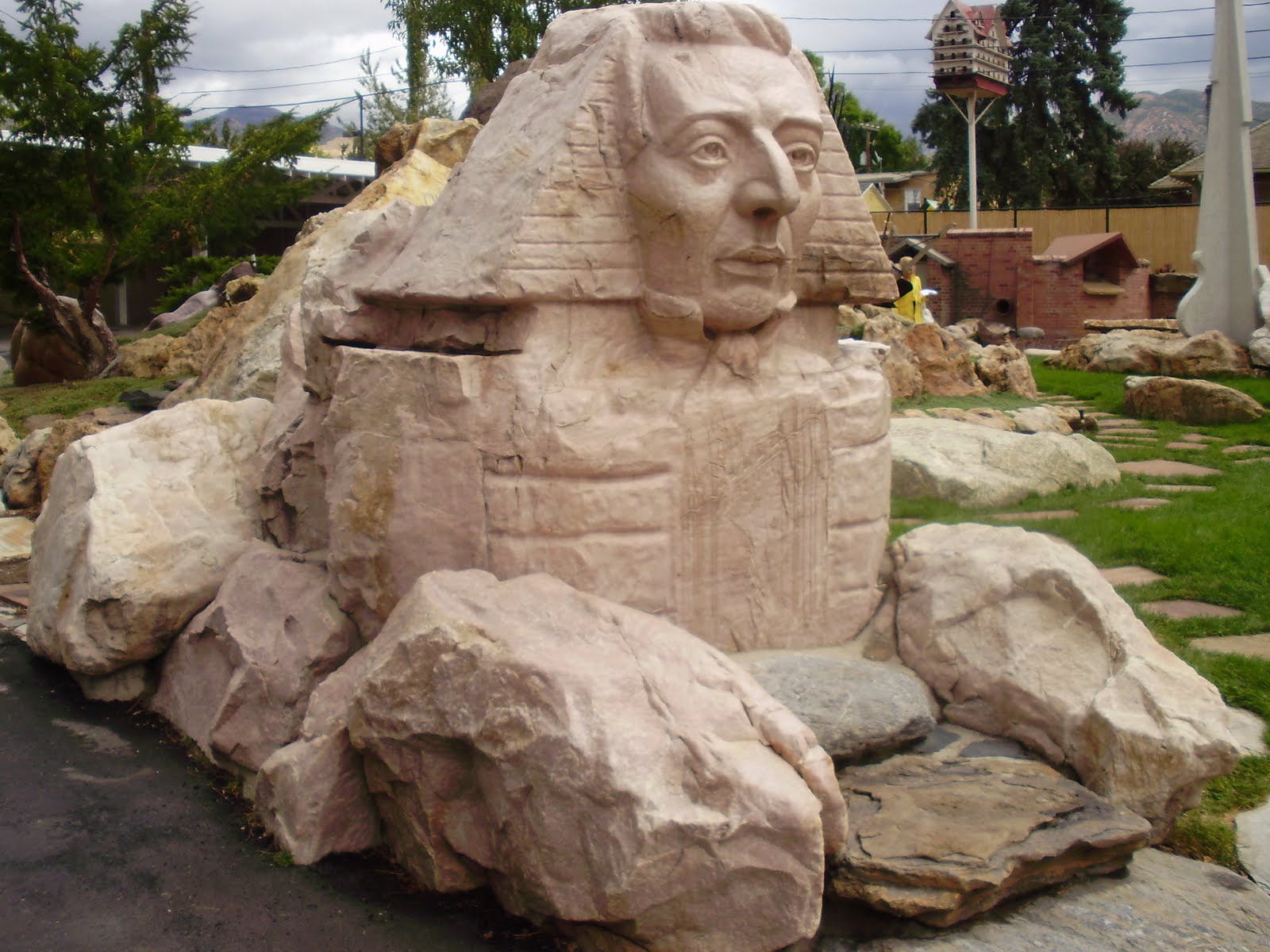 Life at 55 mph Gilgal Sculpture Garden in Salt Lake City, Utah (click