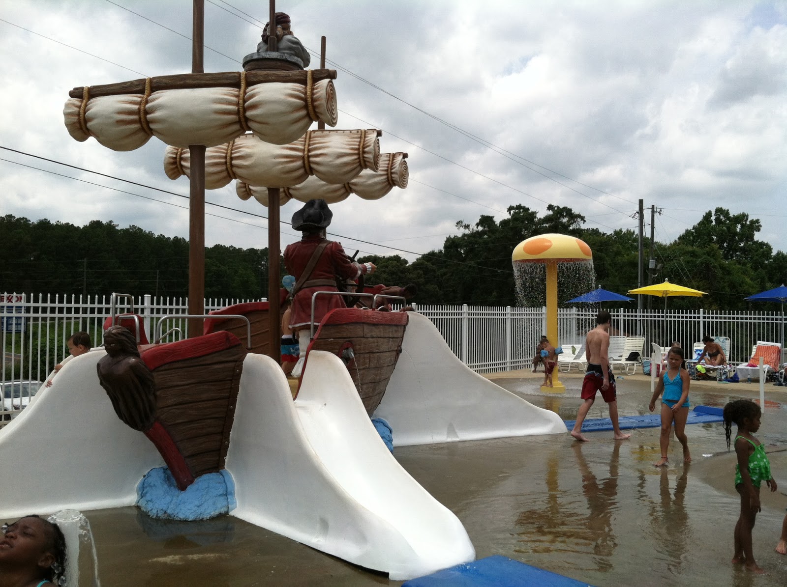 the Weed Family High Falls Water Park