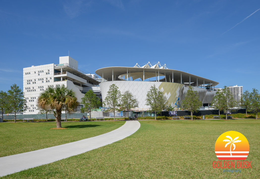 Frost Museum Of Science Construction Progress Photos — Golden Dusk
