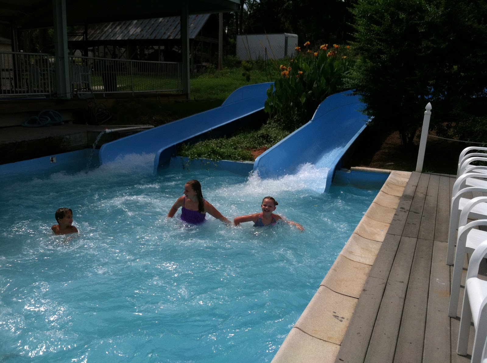 the Weed Family High Falls Water Park