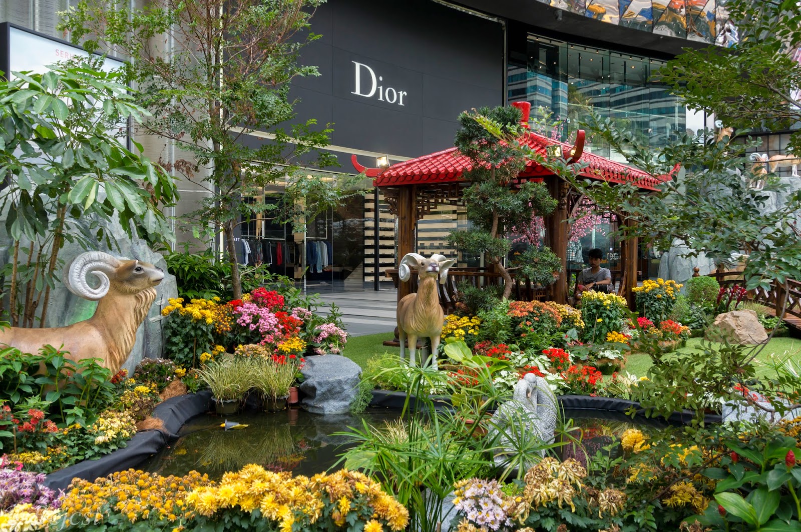 Chinese New Year on Orchard Road Adventures of Bejcsi